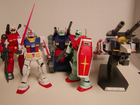 HGUCファーストガンダムシリーズ製作完了 - ガンプラ BLOG (ブログ)