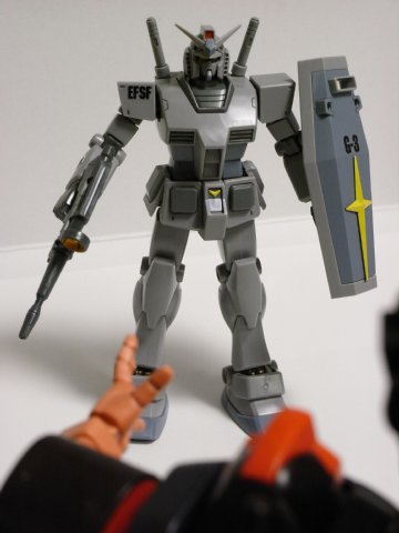 HGUC G3ガンダム＋シャア専用リックドム