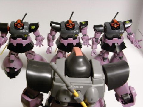 HGUC G3ガンダム＋シャア専用リックドム