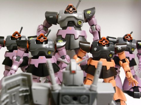 HGUC G3ガンダム＋シャア専用リックドム