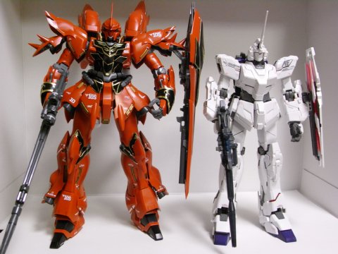 【組立塗装品】 MG シナンジュ Ver.Ka ガンプラ ガンダム ユニコーン