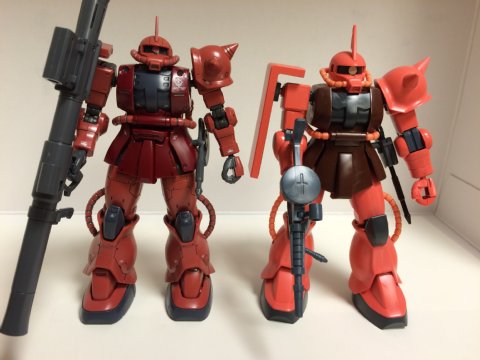 HG シャア専用ザクII