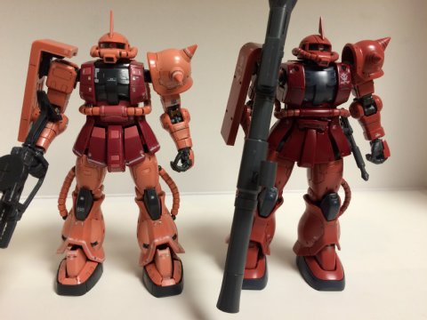 HG シャア専用ザクII