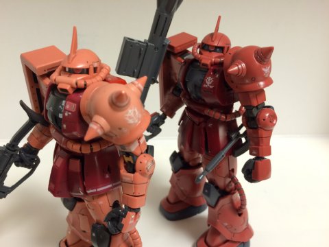 HG シャア専用ザクII