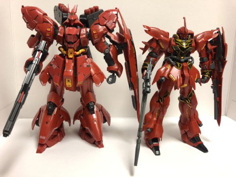 ガンプラ　RG シナンジュ　サザビー　2体セット